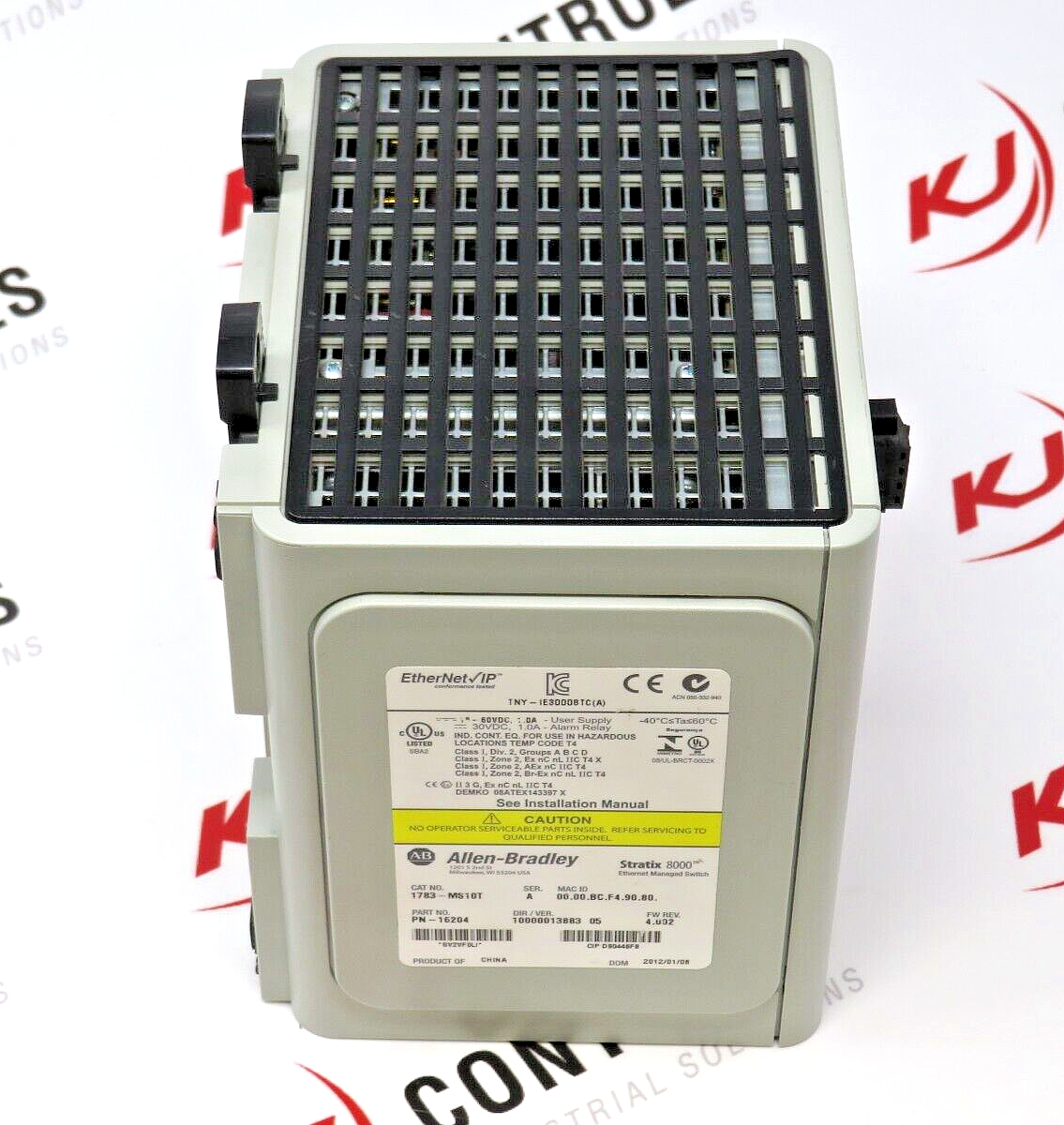 Allen-Bradley 1783-MS10T Stratix 8000 10-Port Managed Ethernet Switch