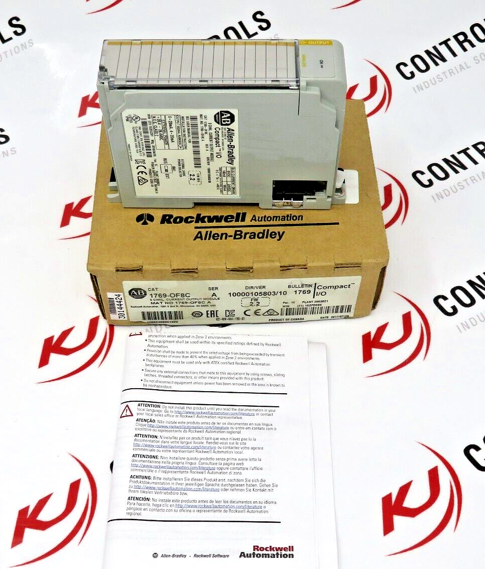 Allen-Bradley 1769-OF8C Compact I/O 8-Channel Current Output Module SER A