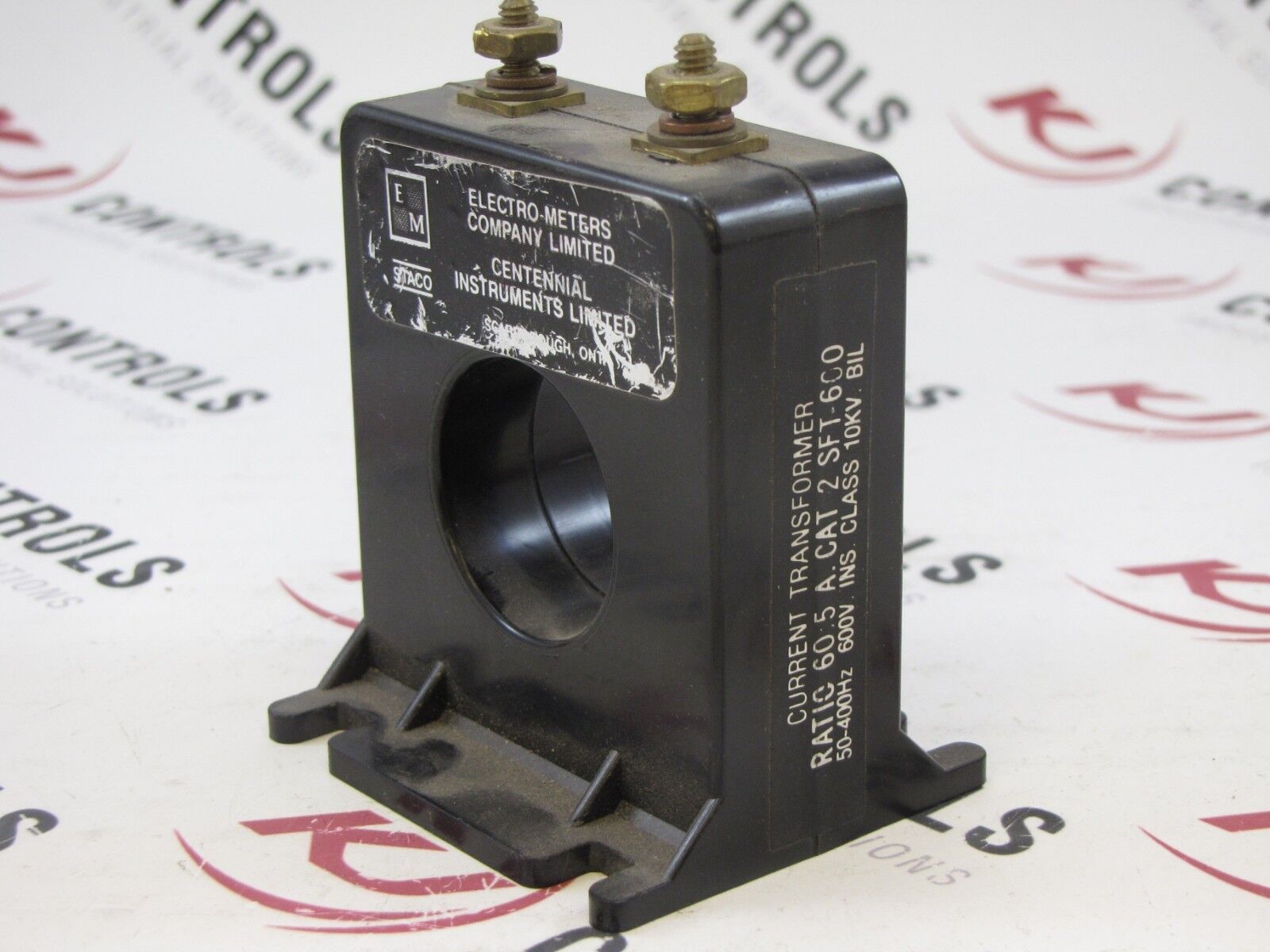 Current Transformer 2SFT-600 Ratio 60:5 50-400Hz 600V
