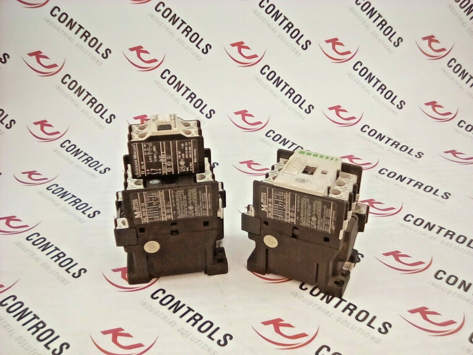 Eaton Klockner Moeller DIL00M-10 Contactor 110V 50Hz / 120V 60Hz Coil