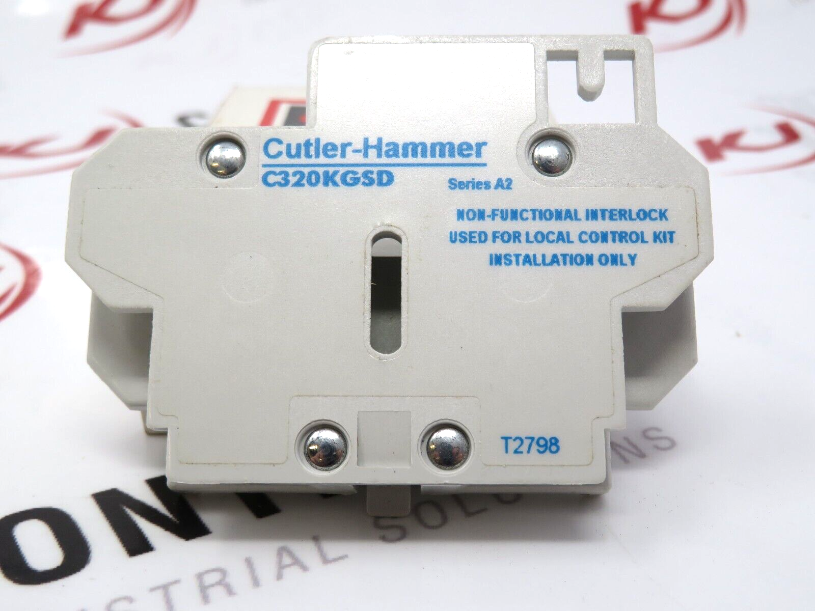 Eaton Cutler Hammer C320KGSD Dummy Interlock Auxiliary Contact
