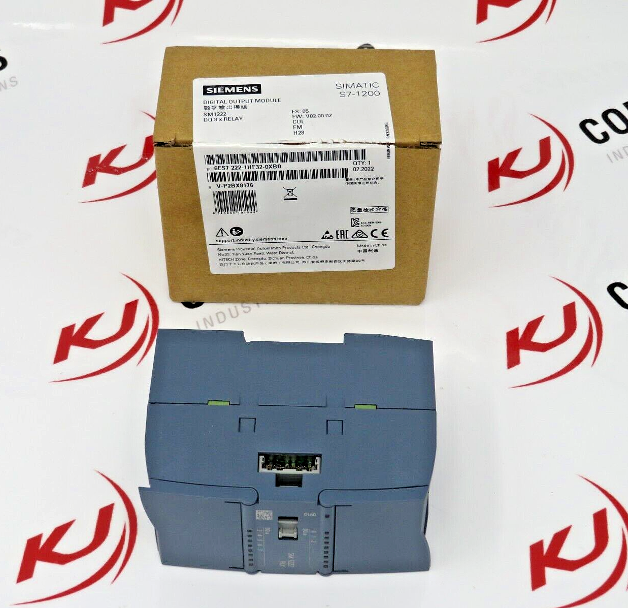 Siemens Simatic S7-1200 6ES7222-1HF32-0XB0 PLC Digital I/O-Module DQ 8 X Relay