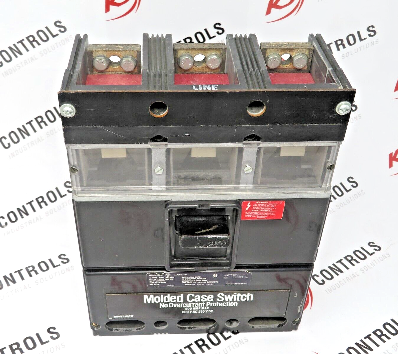 Westinghouse LA3600SNW Molded Case Switch 600A 3-Pole 600VAC Style 375D400G08