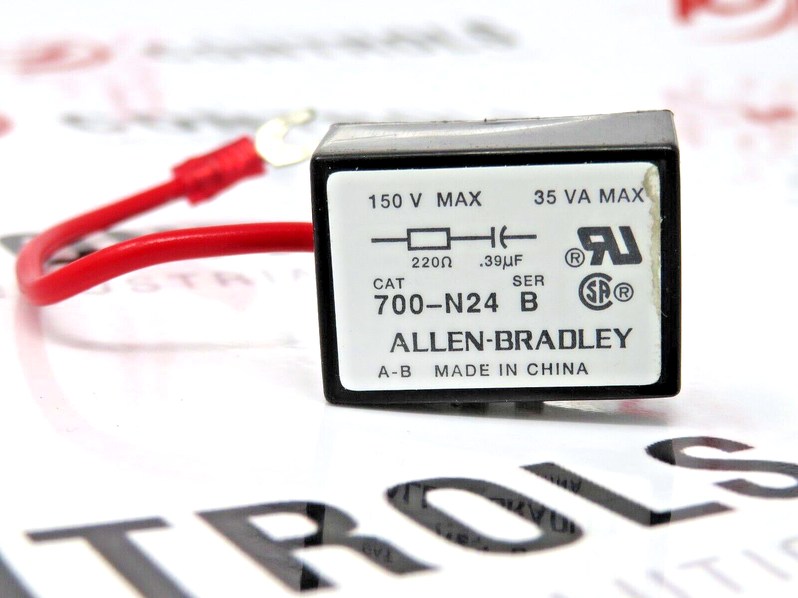 Allen-Bradley 700-N24 Ser B Surge Suppressor RC Circuit 220 Ohm 35VA 150VAC/DC