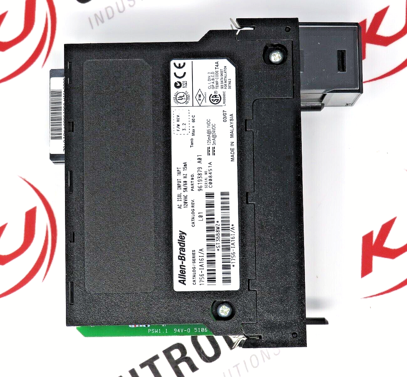 Allen-Bradley 1756-IA16I ControlLogix AC Digital Input Module