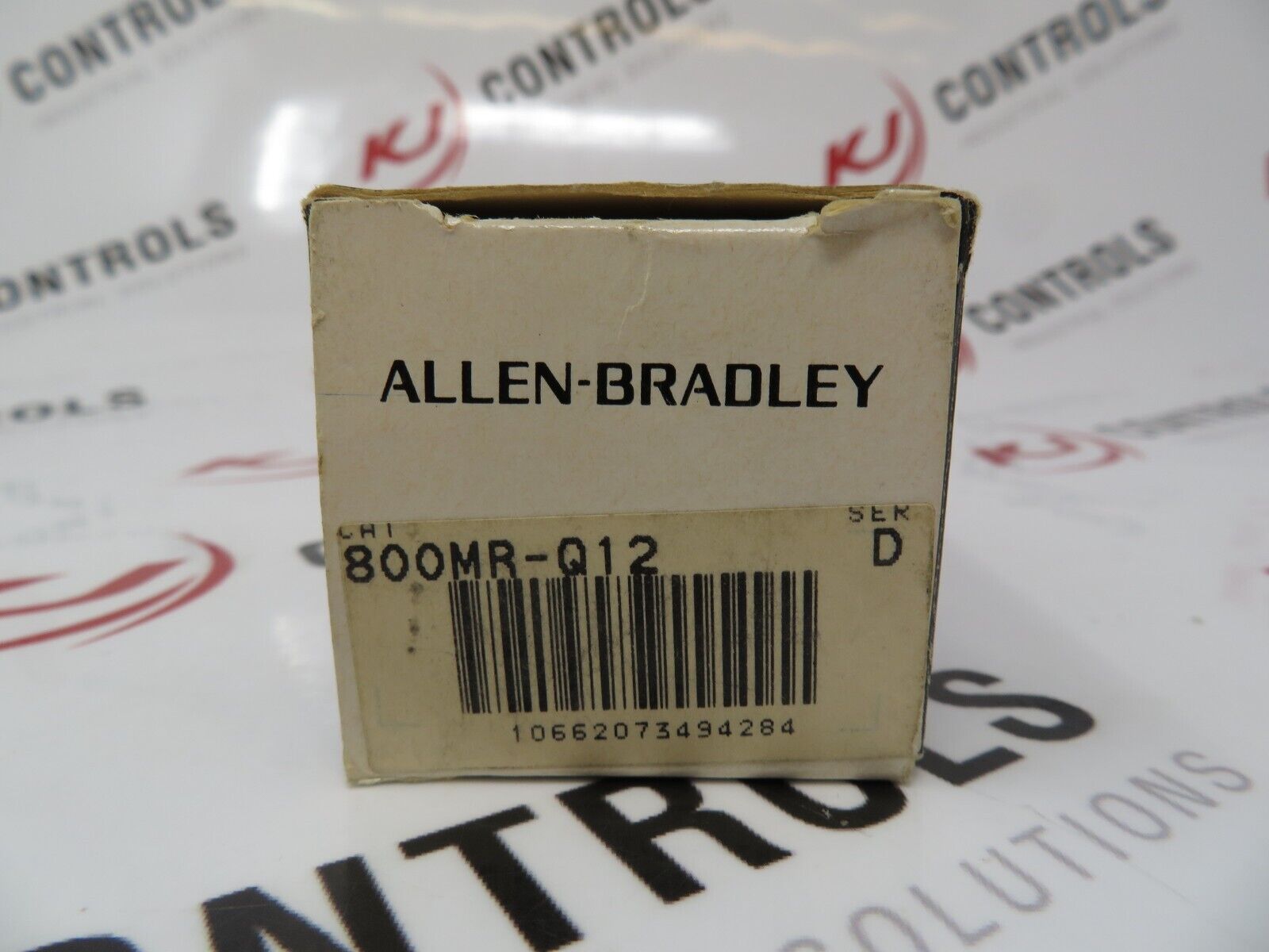 Allen-Bradley 800MR-Q12 Light Pilot 12V AC/DC No Contactor Block