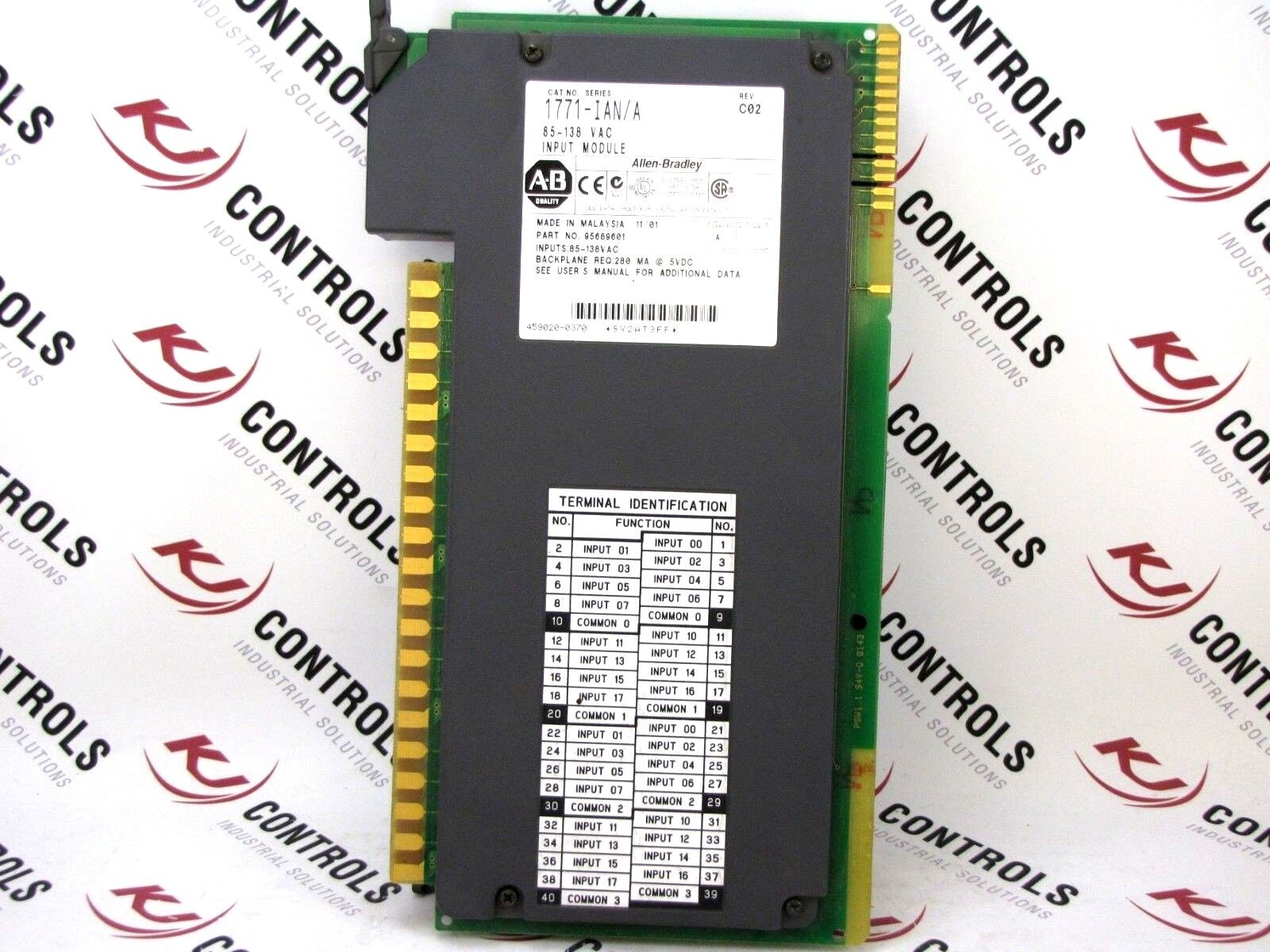 Allen-Bradley 1771-IAN Input Module 32-Point 85-138VAC