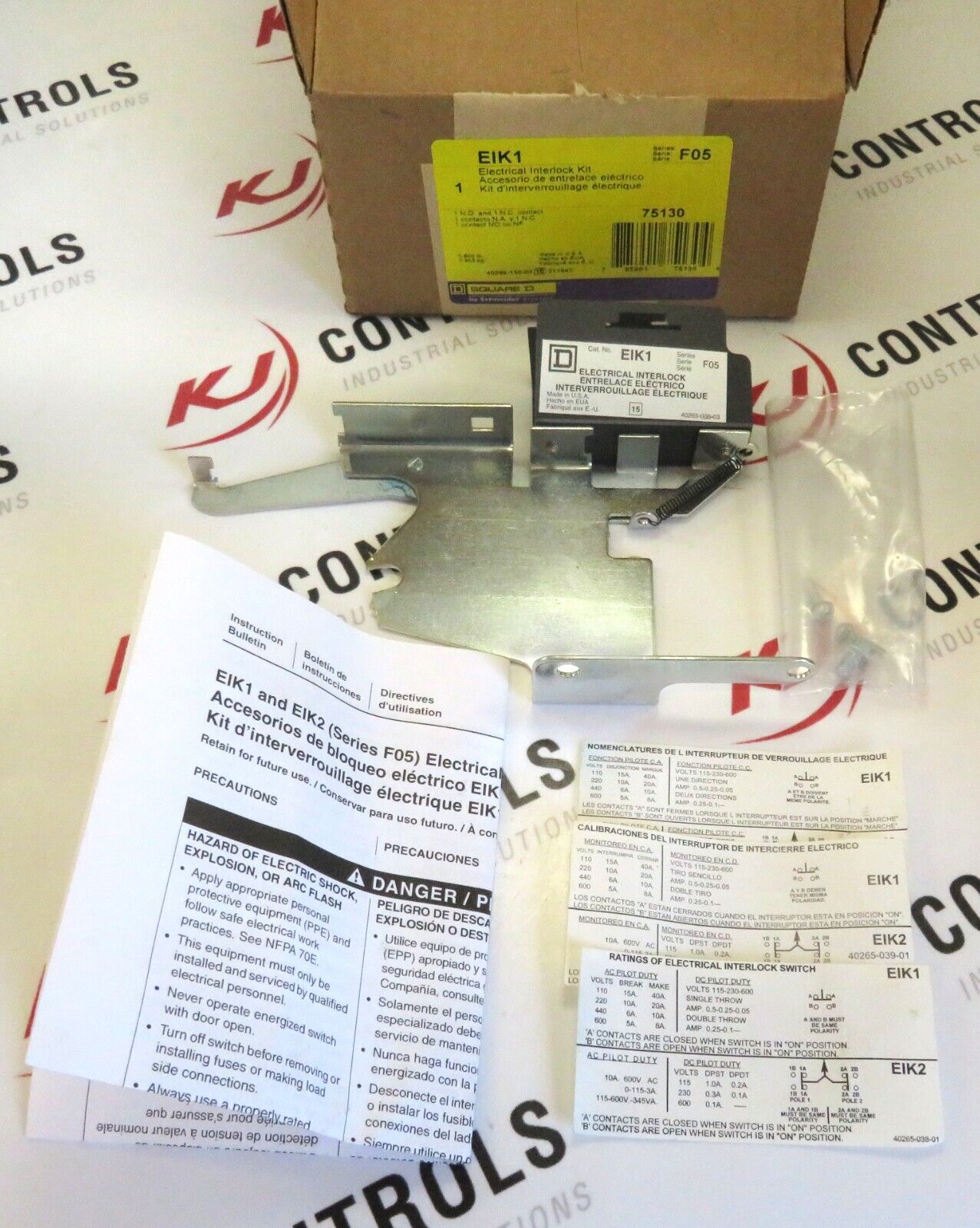 Schneider Electric Square D Electrical Interlock Safety Switch Kit EIK1