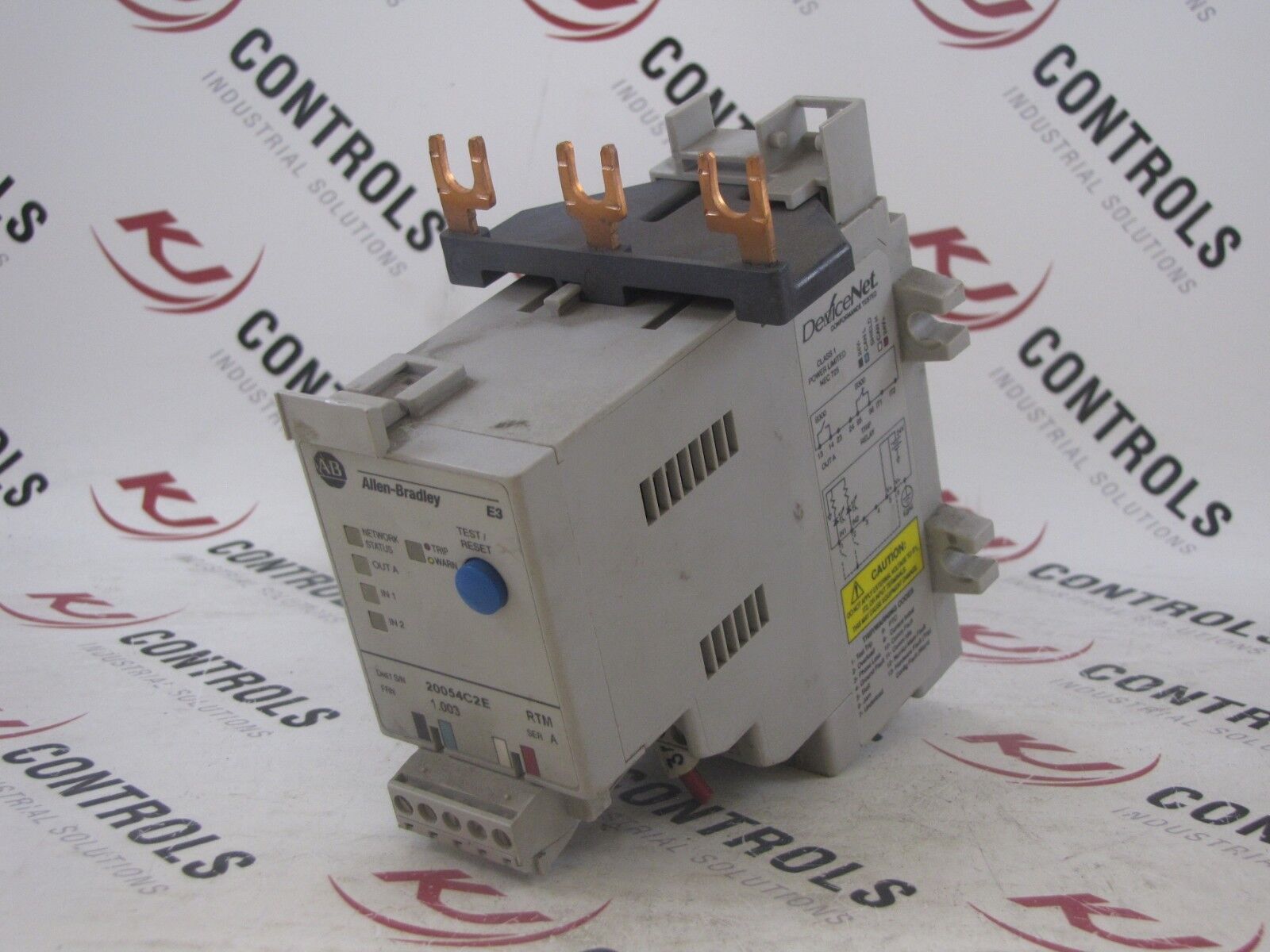 Allen-Bradley 592-EC1BC E3-Plus Electronic Overload Protection Relay 3-15A