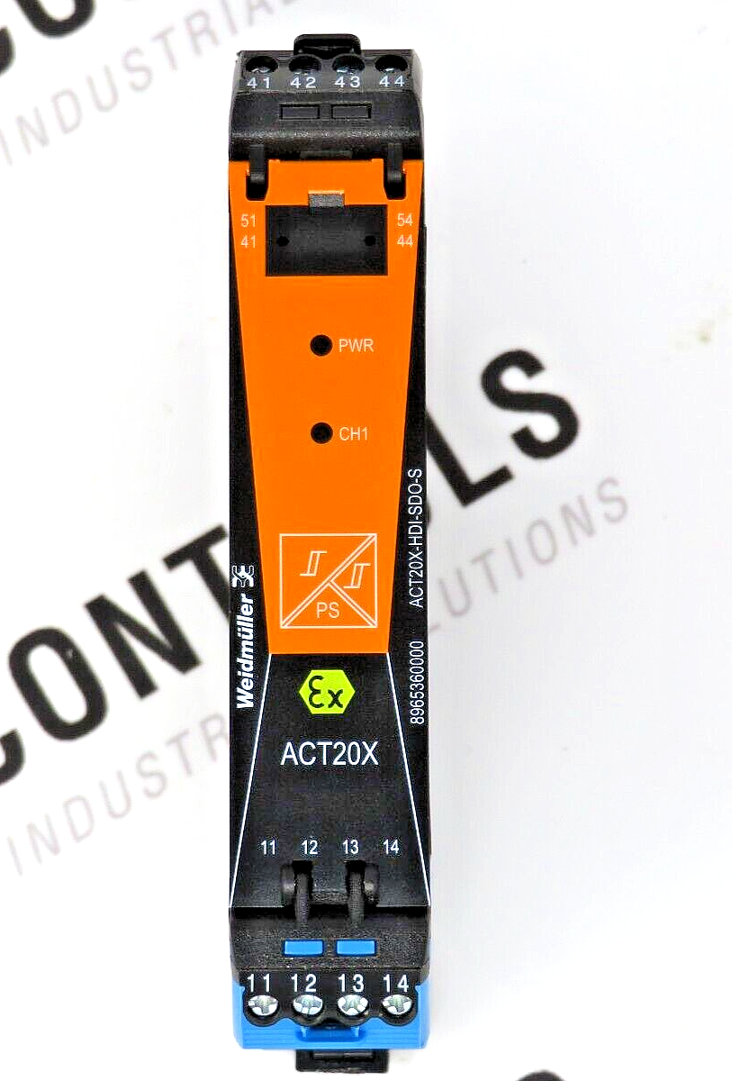 Weidmuller ACT20X-HDI-SDO-S 8965360000 1-Channel EX Signal Isolating Converter