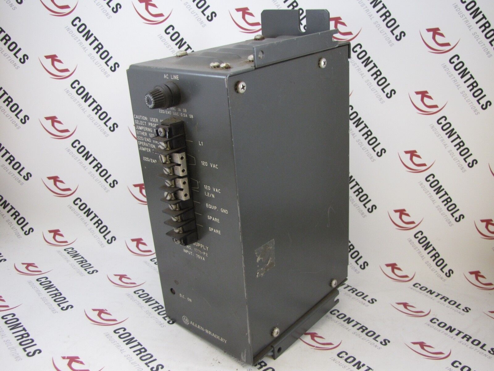 Allen-Bradley 1771-P2 Power Supply 1/0.5 AMP 120/220 VAC 50/60 HZ