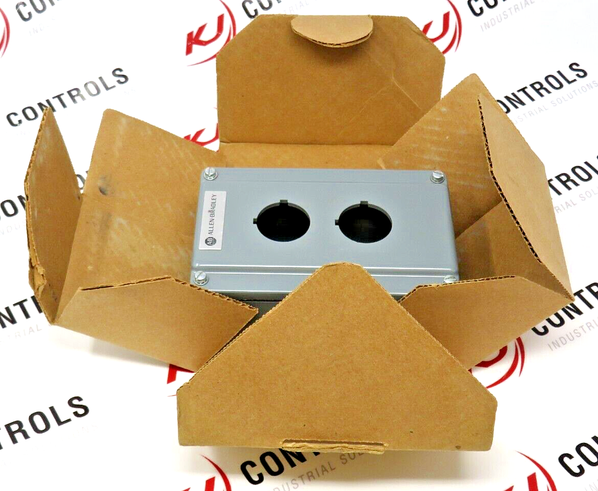 Allen-Bradley 800T-2TZ Die Cast Aluminum Enclosure Type 4,13 2-Hole 30MM Opening
