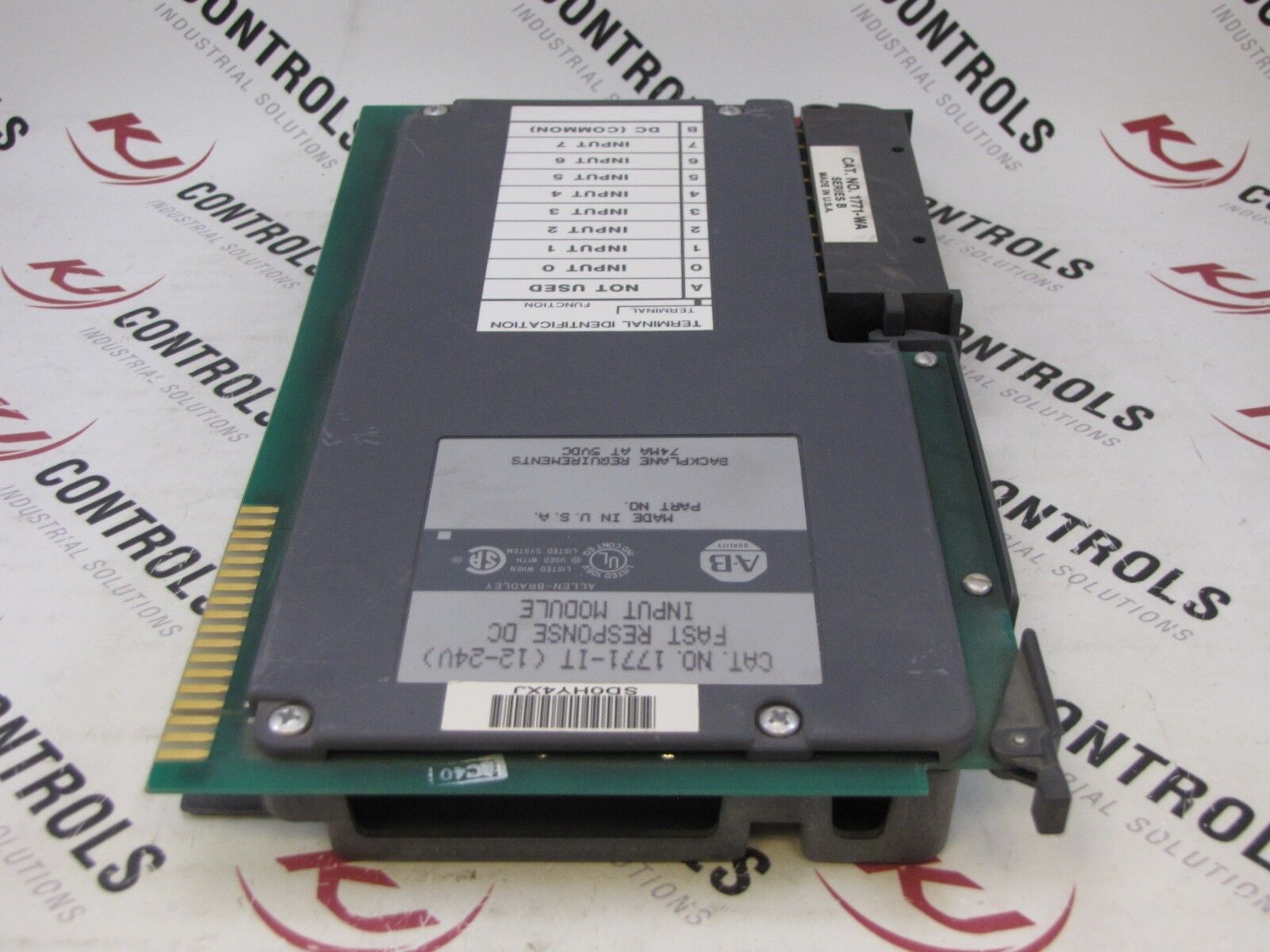 Allen-Bradley 1771-IT Input Module DC 12-24VDC 8-Point Fast Response PLC-5