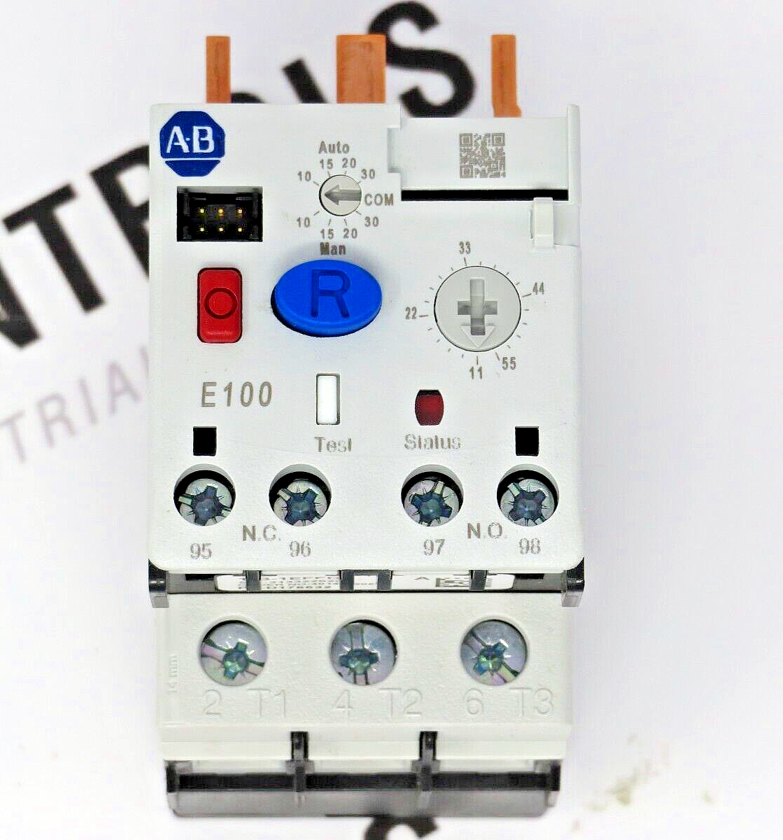 Allen-Bradley 193-1EFFD Electronic Overload Relay 11-55A Trip Class 10/15/20/30