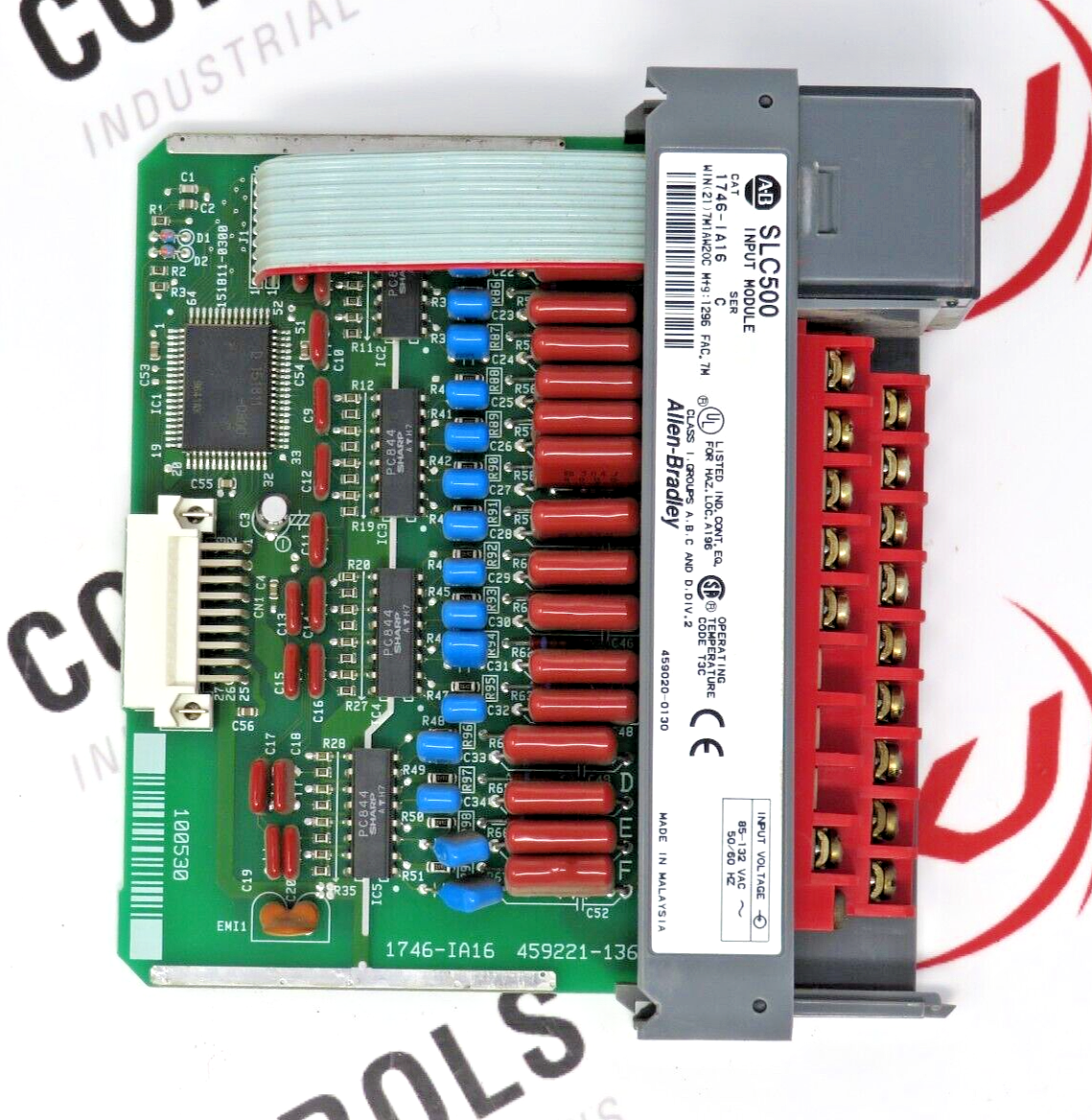 Allen-Bradley 1746-IA16 SLC 500 16-PT AC Input Module Series B/C *No Front Door*