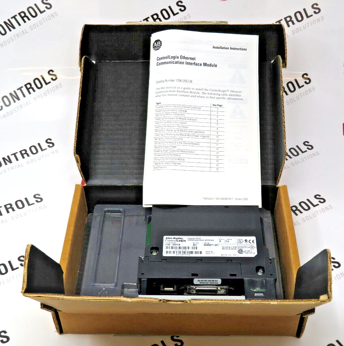 Allen-Bradley ControlLogix 1756-ENET Ethernet IP Bridge Module