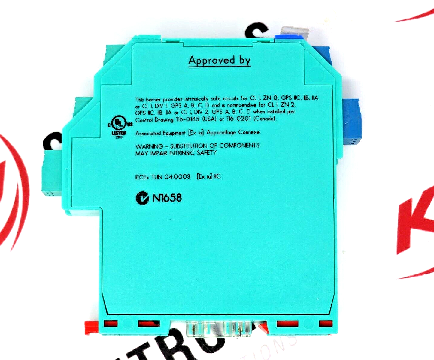 PEPPERL + FUCHS 50988S KFD2-SRA-EX4 Intrinsically Safe Switch Amplifier