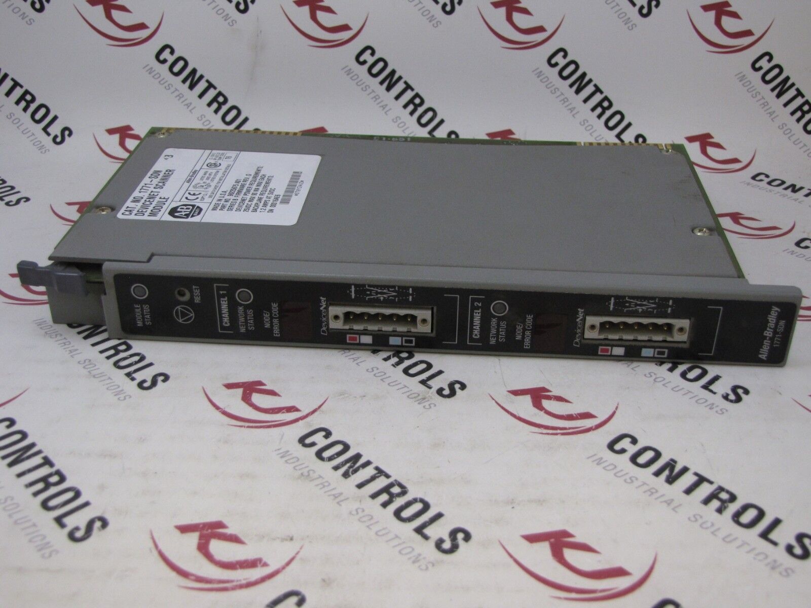 Allen-Bradley 1771-SDN Scanner Module 2-Channel Devicenet PLC-5