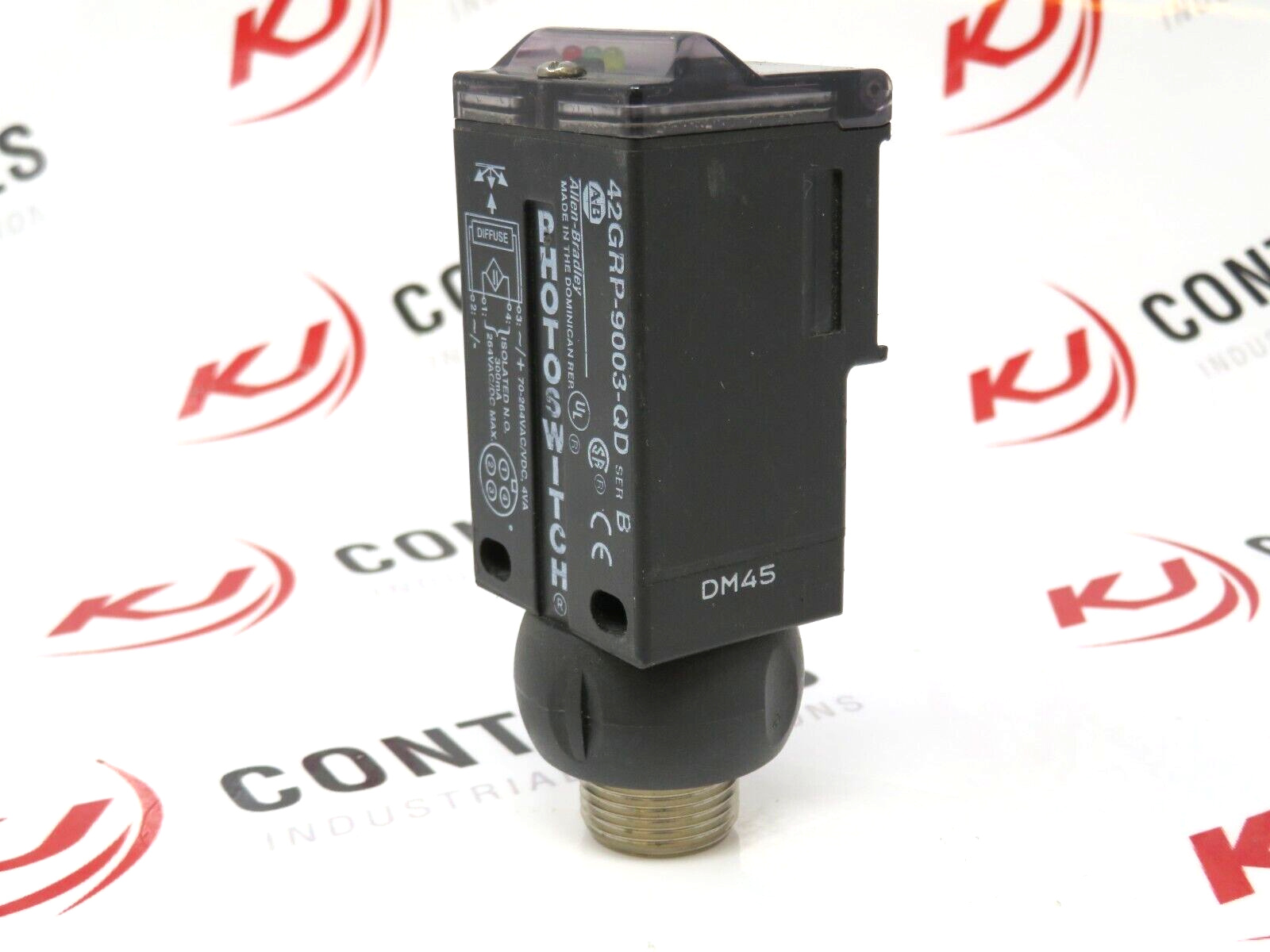 Allen-Bradley 42GRP-9003-QD Photoelectric Sensor 4 Pin 300MA 45-264V AC/DC