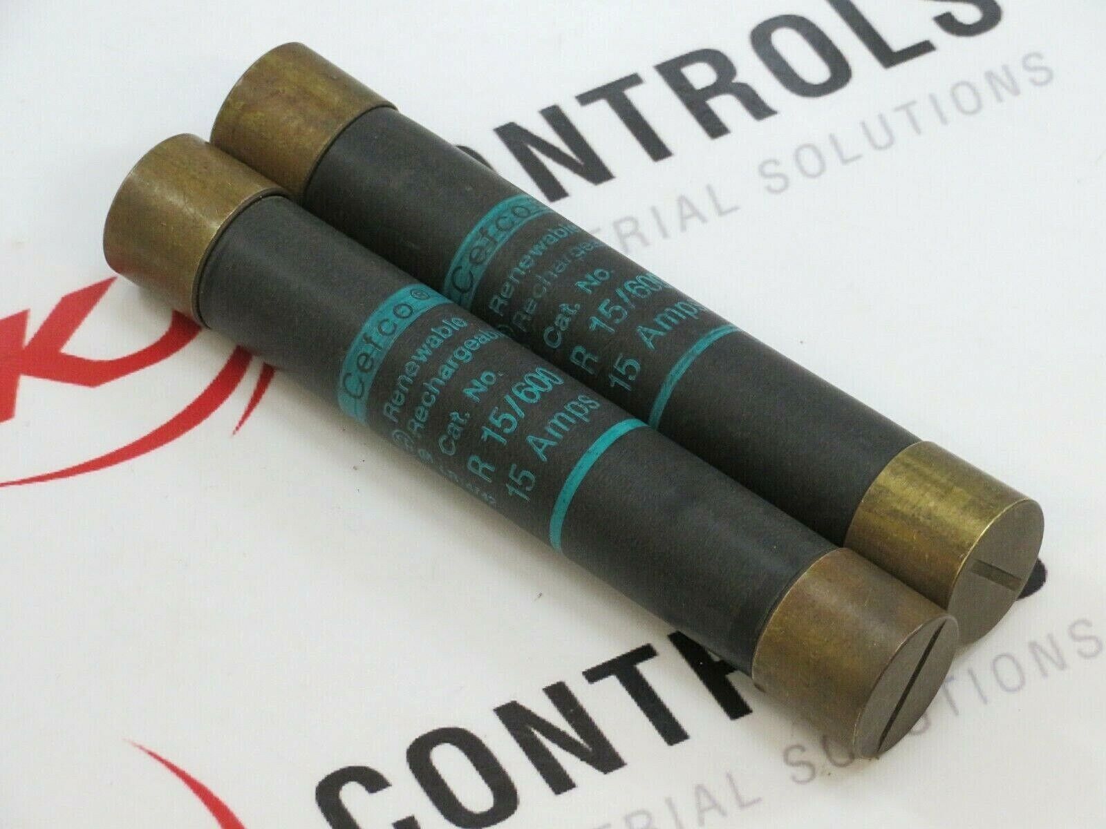 Cefco R15/600 Fuse Renewable *Lot of 2*