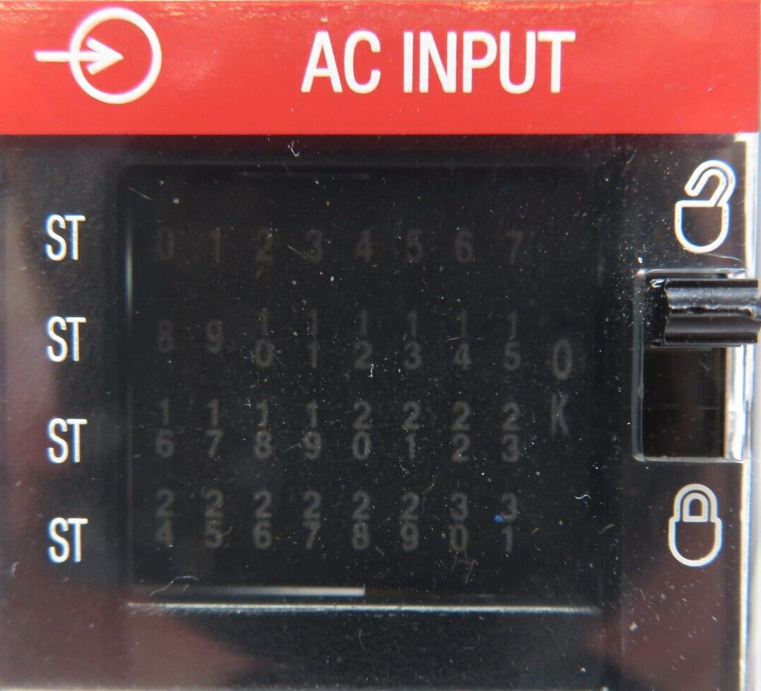 Allen-Bradley 1756-IA32 ControlLogix 32-Discrete Input Channels 120V AC Module