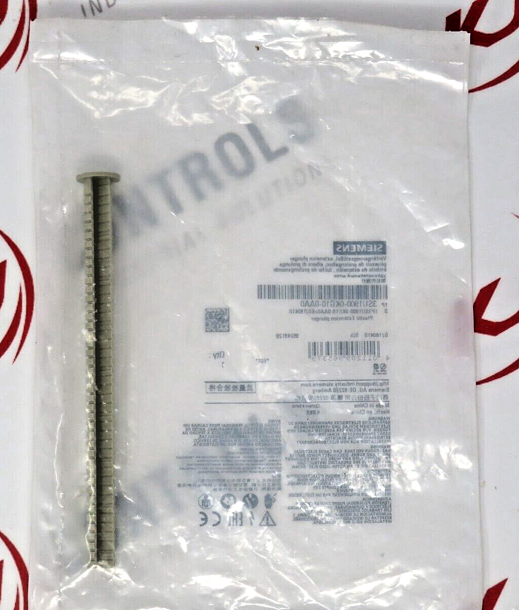 Siemens 3SU1900-0KG10-0AA0 Extension Plunger For Pushbutton With Extended Stroke