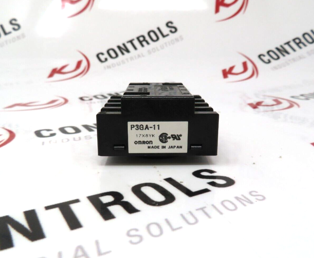 Omron P3GA-11 Relay Socket 11Pin 6A 250VAC Screw Terminals