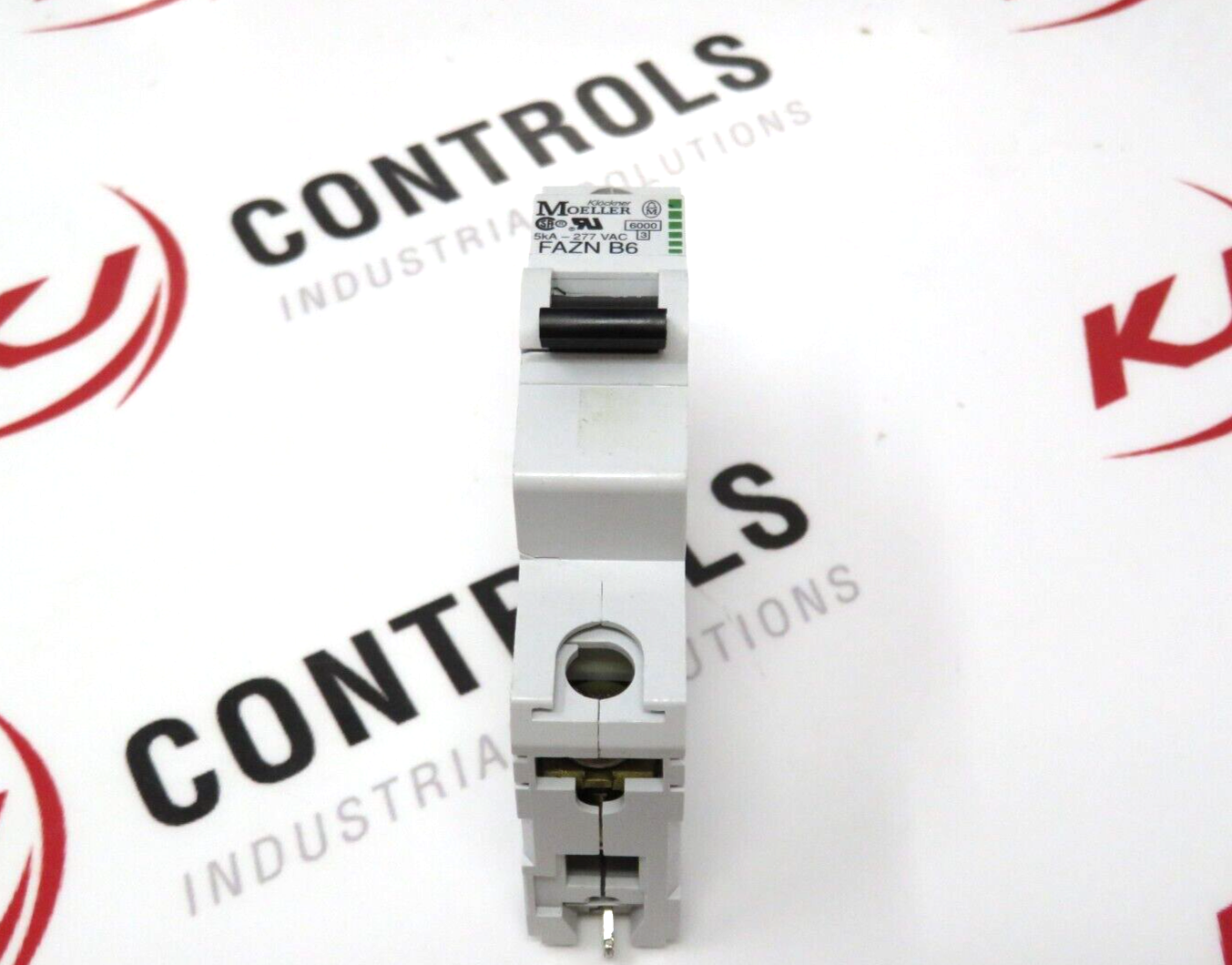 Eaton FAZN-B6/1 Circuit Breaker 6A 1Pole 277VAC 5KA DIN Rail Mount