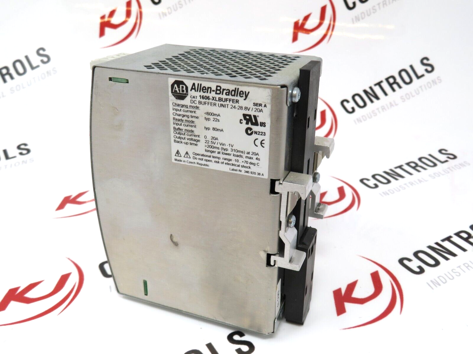 Allen-Bradley 1606-XLBUFFER Power Supply Buffer Module 20A 24-28.8V Max 600MA