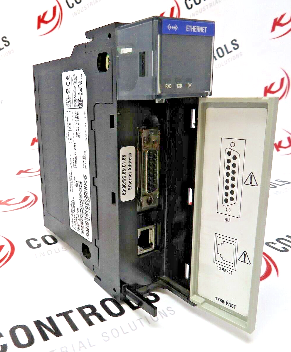 Allen-Bradley ControlLogix 1756-ENET Ethernet IP Communication Bridge Module
