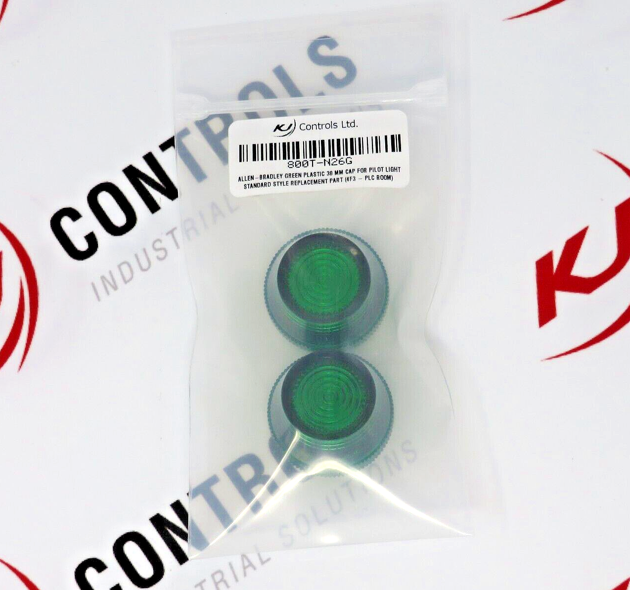 Allen-Bradley 800T-N26G Green Plastic Cap for 30MM Pilot Light