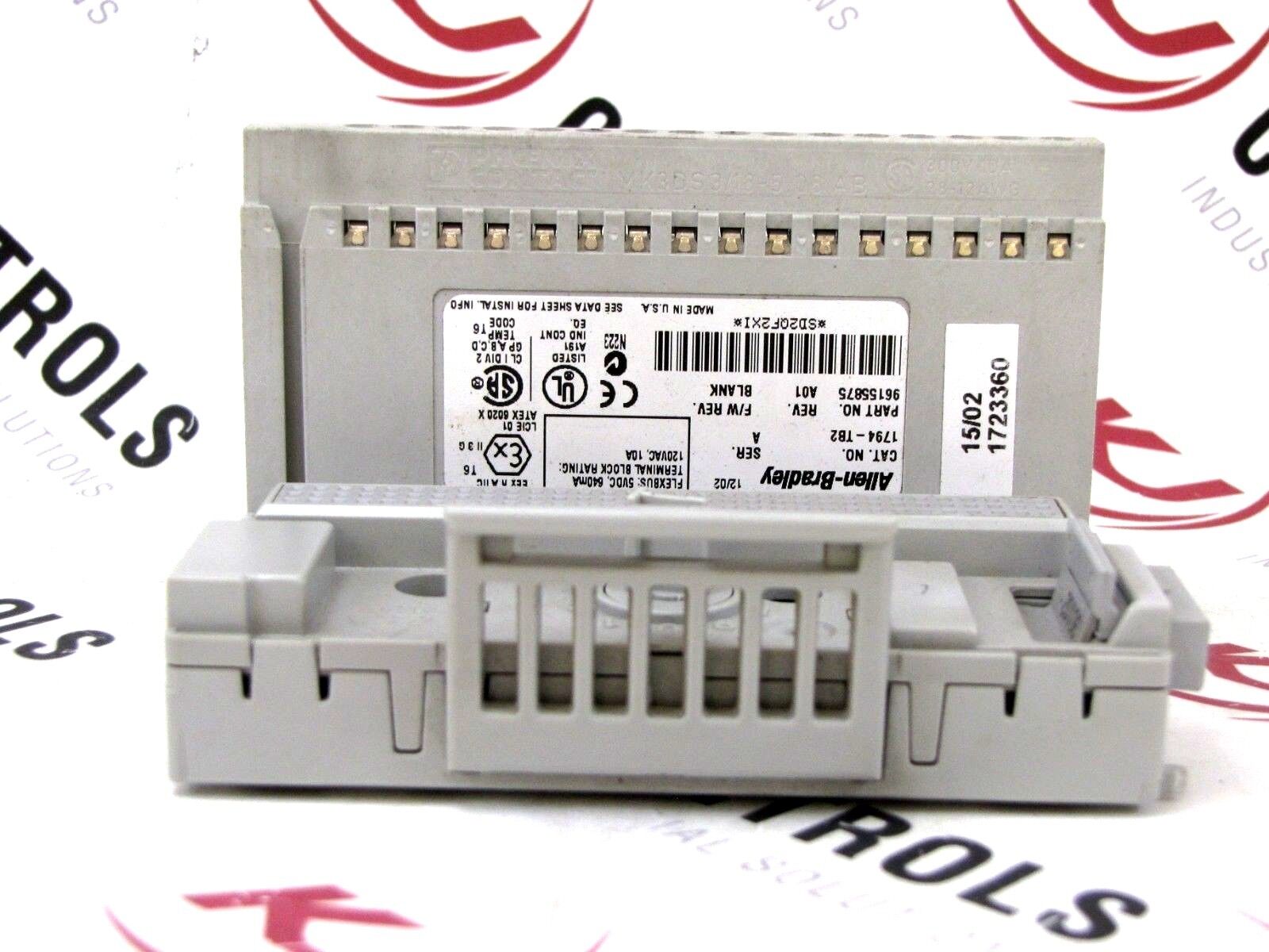 Allen-Bradley 1794-TB2 Terminal Base 2 Wire Screw Termination FLEX I/O