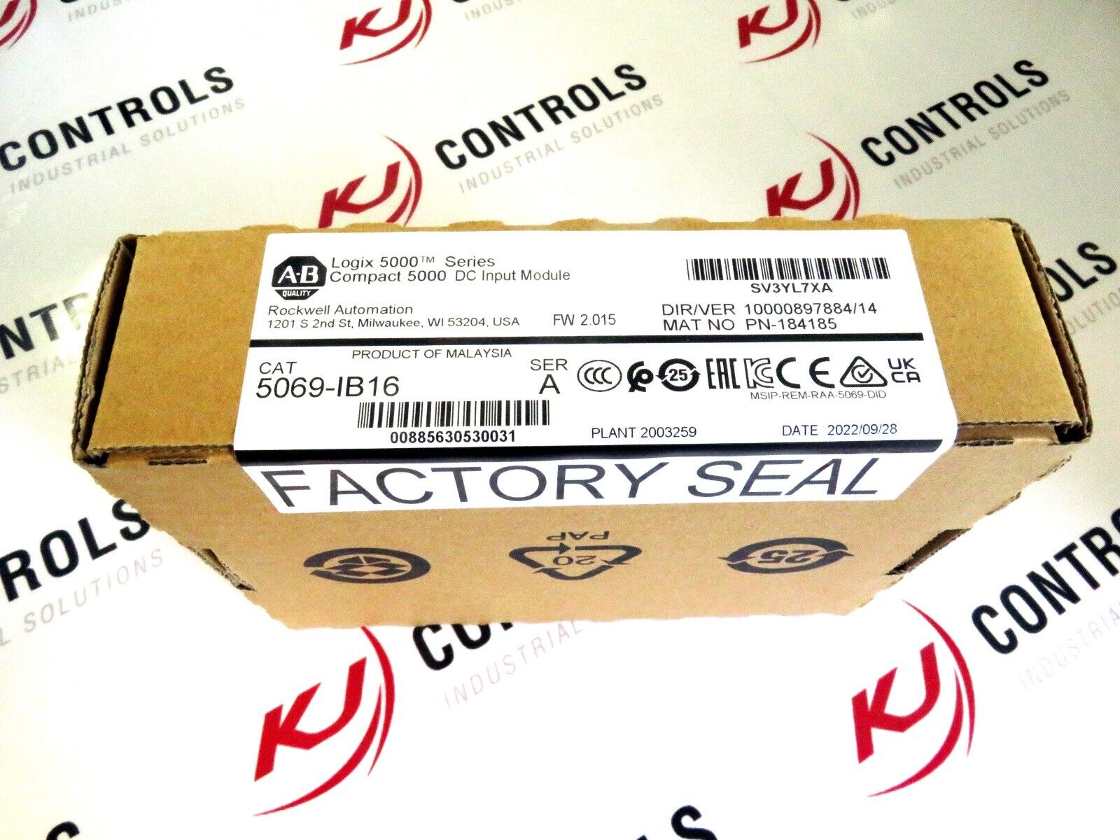 Allen-Bradley 5069-IB16 Compact Logix 5000 Series DC Input Module