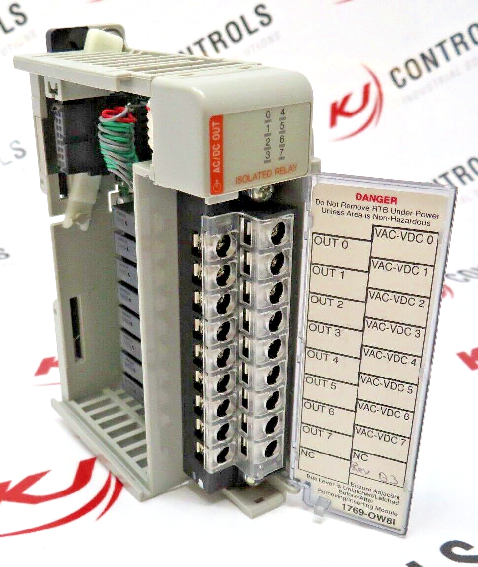 Allen-Bradley 1769-OW8I CompactLogix 8-PT. Digital Output Relay Contact Module