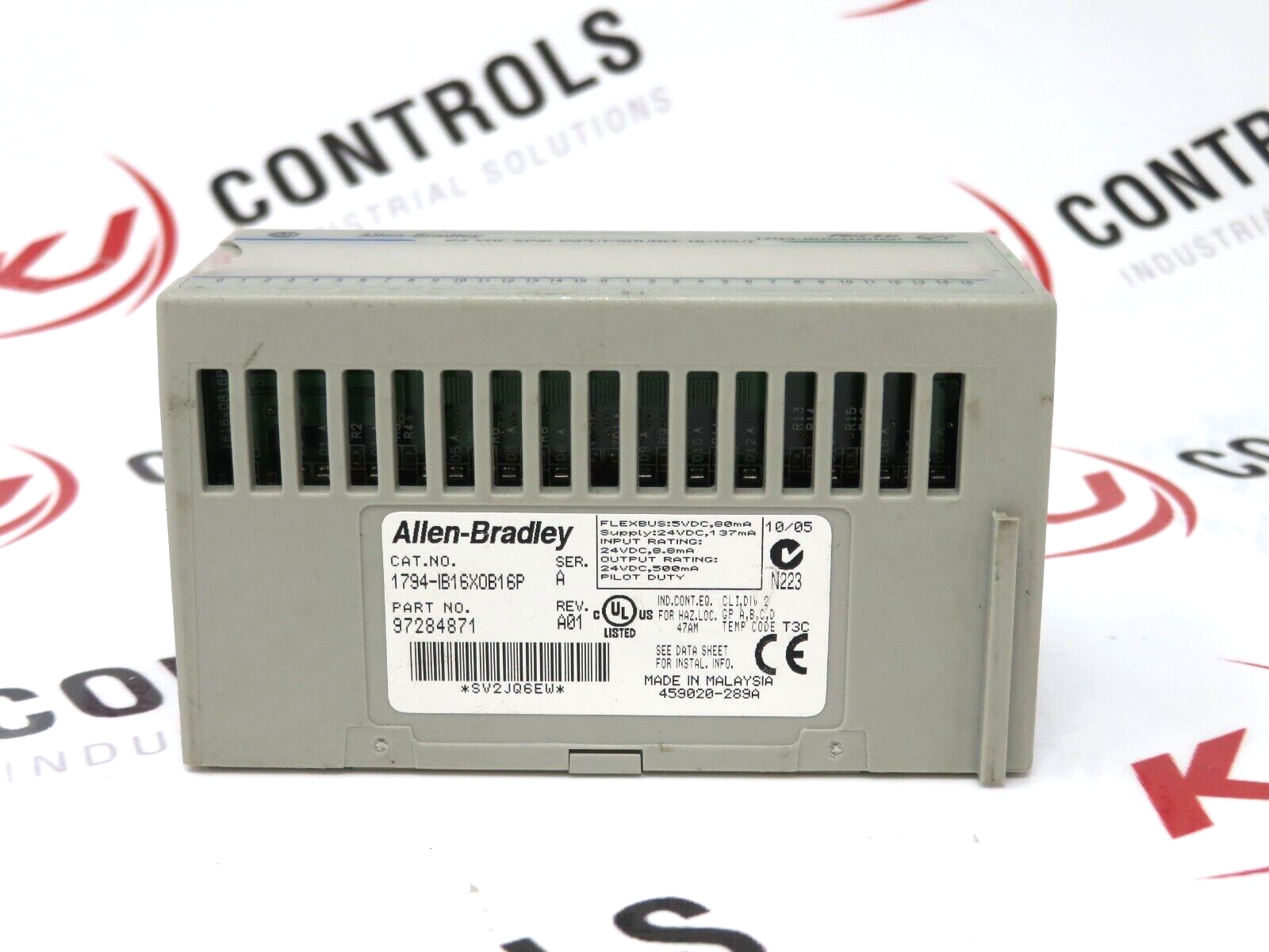 Allen-Bradley 1794-IB16XOB16P Flex I/O 24VDC 16-Point Combo Module