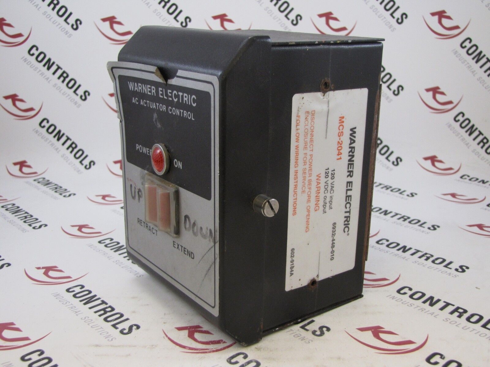 Warner Electric MCS-2041 Linear Actuator Control 120V