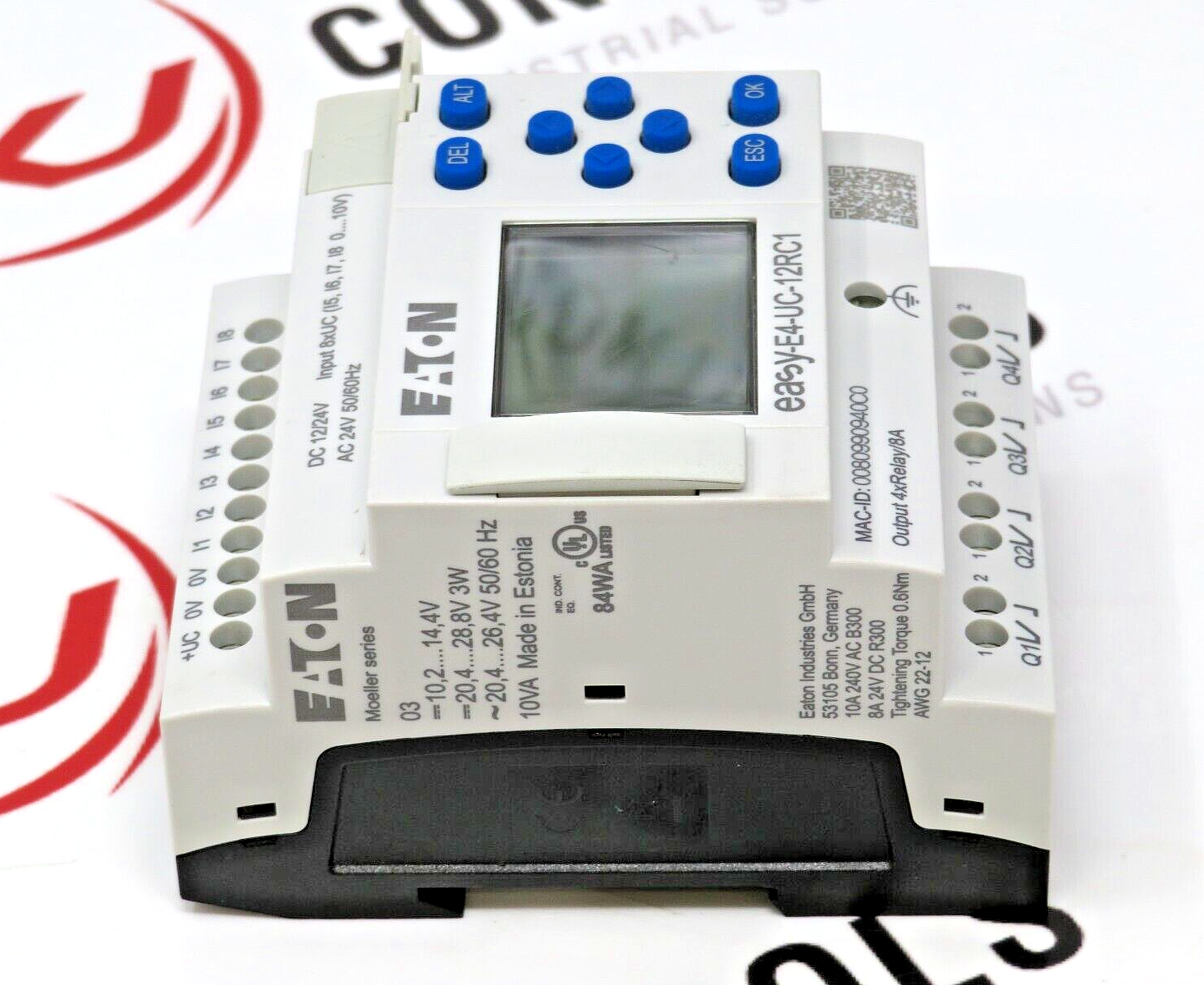 Eaton EASY-E4-UC-12RC1 Nano Programmable Logic Controller PLC C/W Display/Keypad