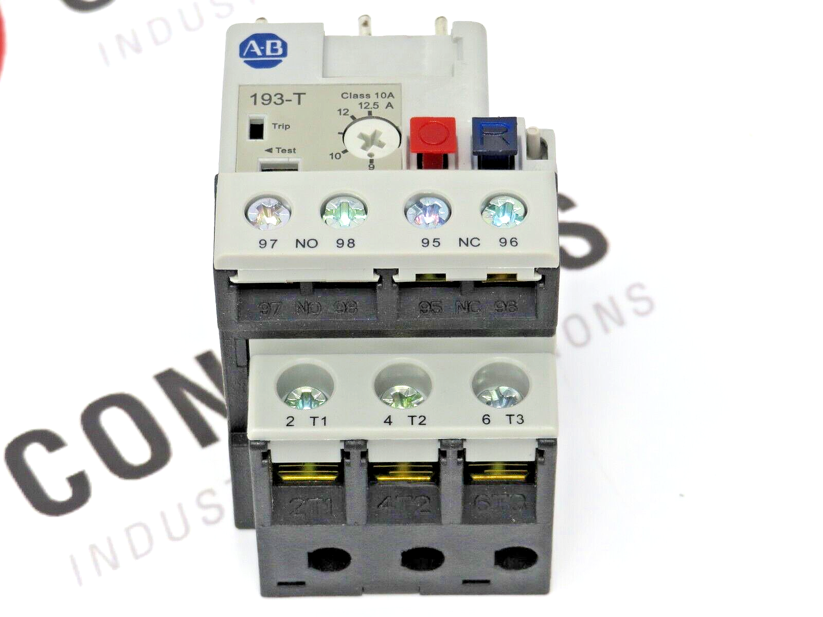 Allen-Bradley 193-T1AC12 Thermal Overload Relay 9 to 12.5 AMP Setting Range