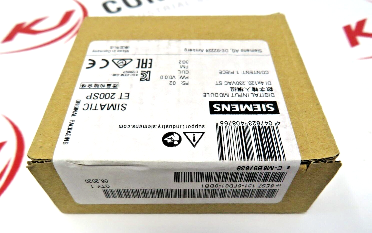 Siemens 6ES7131-6FD01-0BB1 SIMATIC ET 200SP Digital Input Module