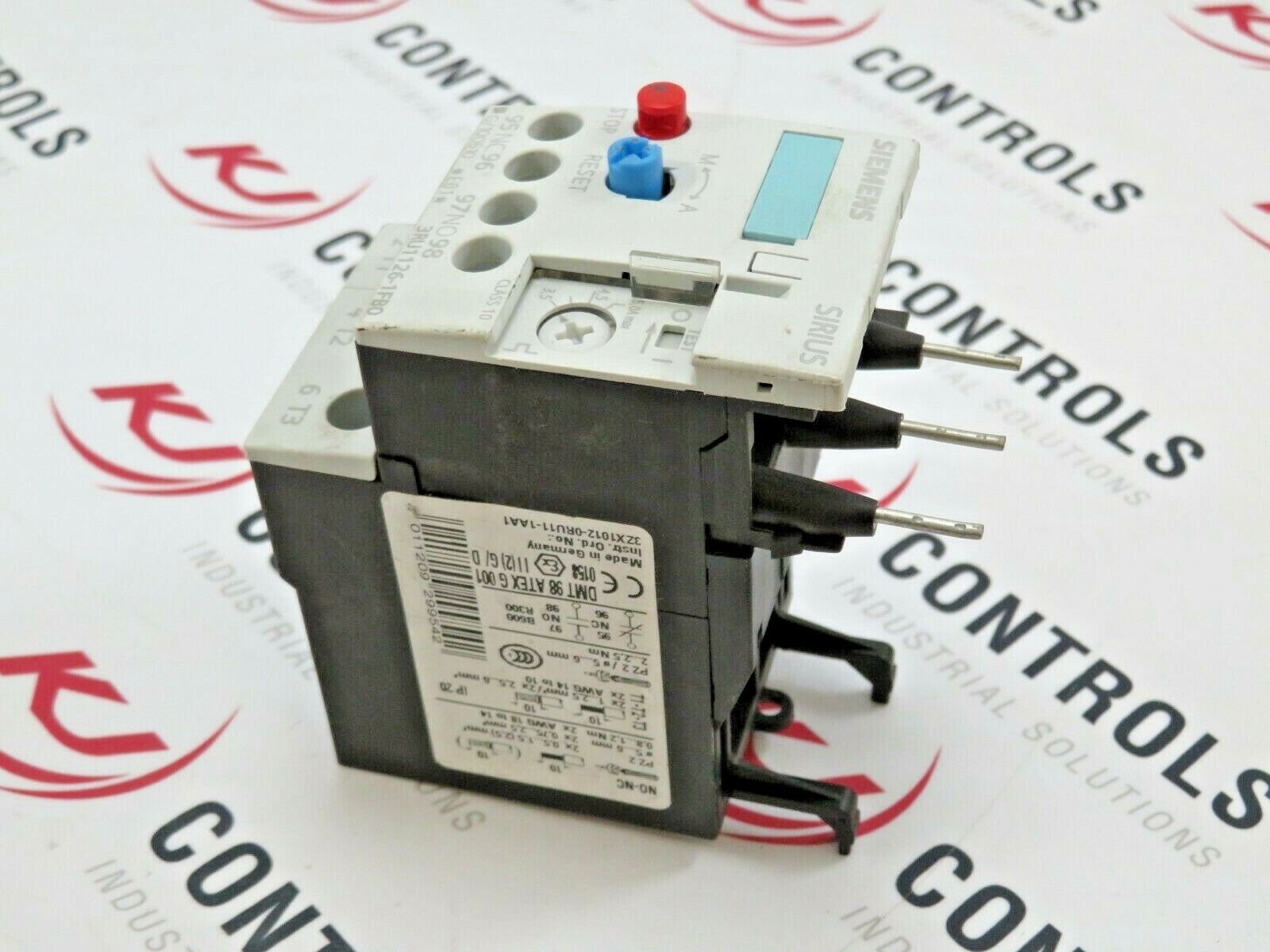 Siemens 3RU1126-1FB0 Overload Relay 3.5-5.0A