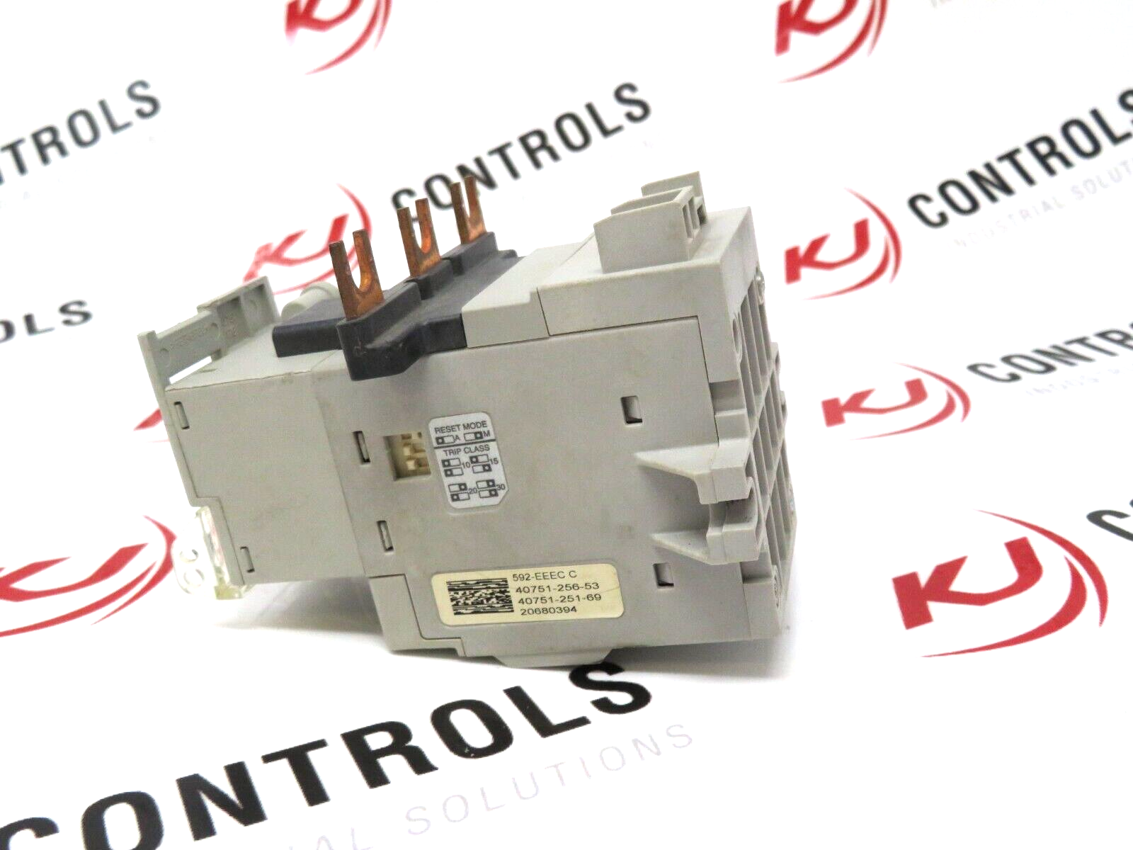 Allen-Bradley 592-EEEC Overload Relay 3 Phase 5.4-27A Solid State Size 2 Starter