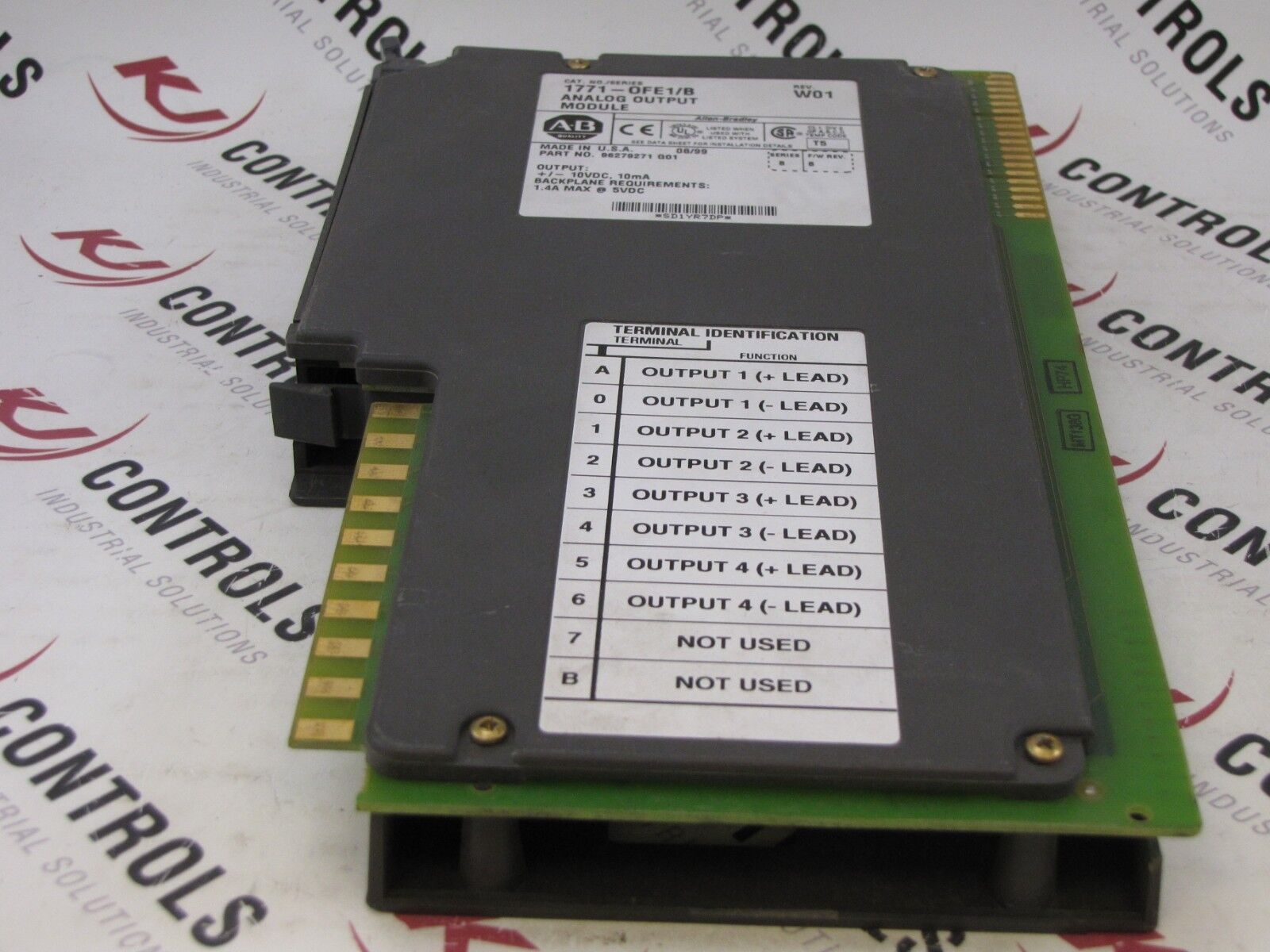 Allen-Bradley 1771-OFE1 Analog Output Module 12-BIT
