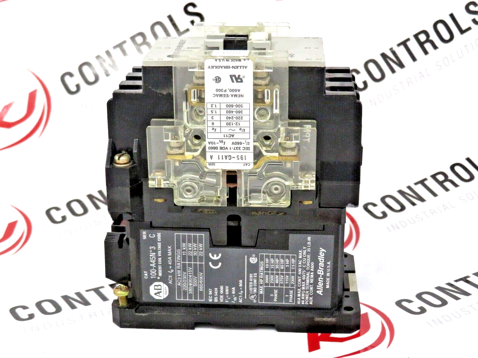 Allen-Bradley 100-A45ND3 Contactor 120V