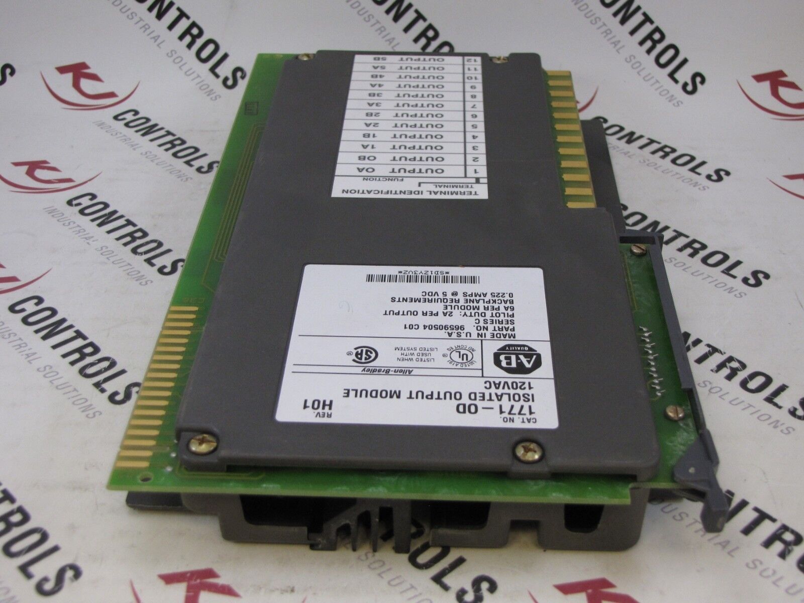 Allen-Bradley 1771-OD Output Module 120VAC Isolated PLC-5 225MA 5VDC