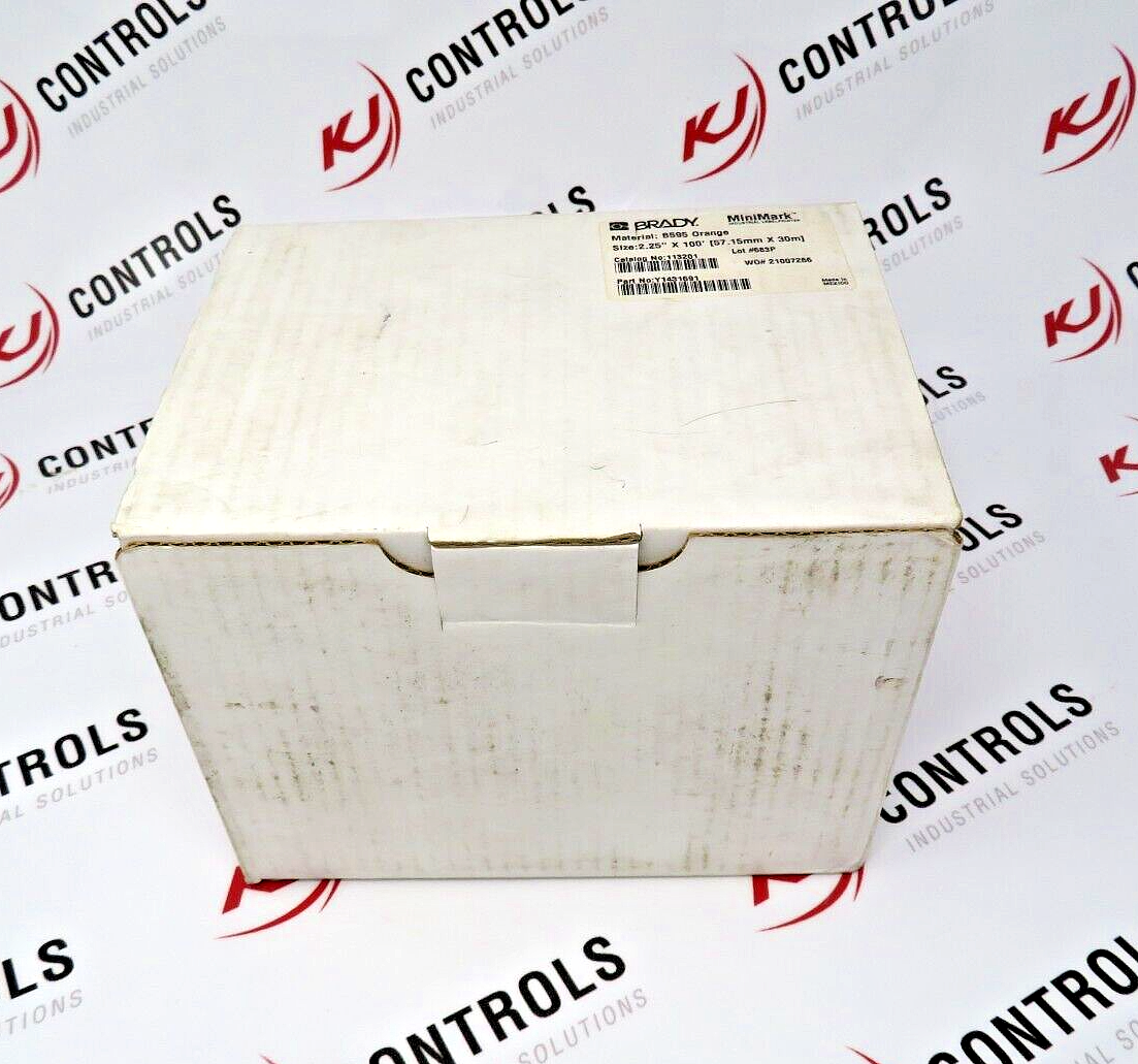 Brady 113201 Orange B595 2.25 Inches X 100 Feet Label Cartridge