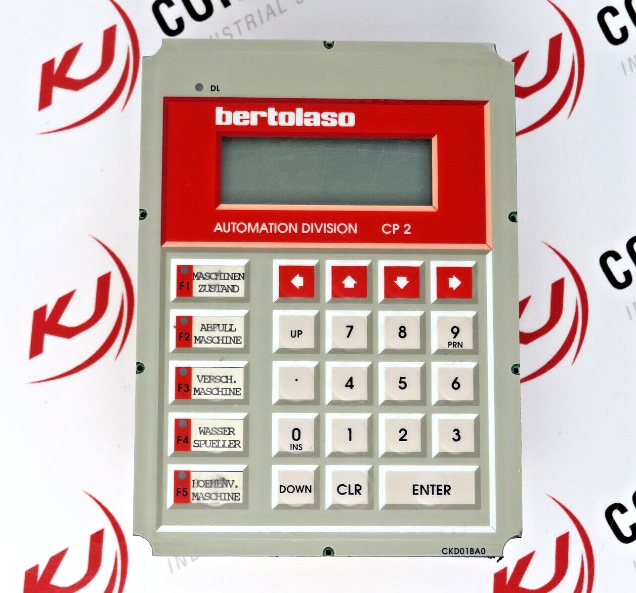 Uniop Bertolaso 6ZA927-3 EK42-CP2 Operator Panel with LCD Display Tactile Button