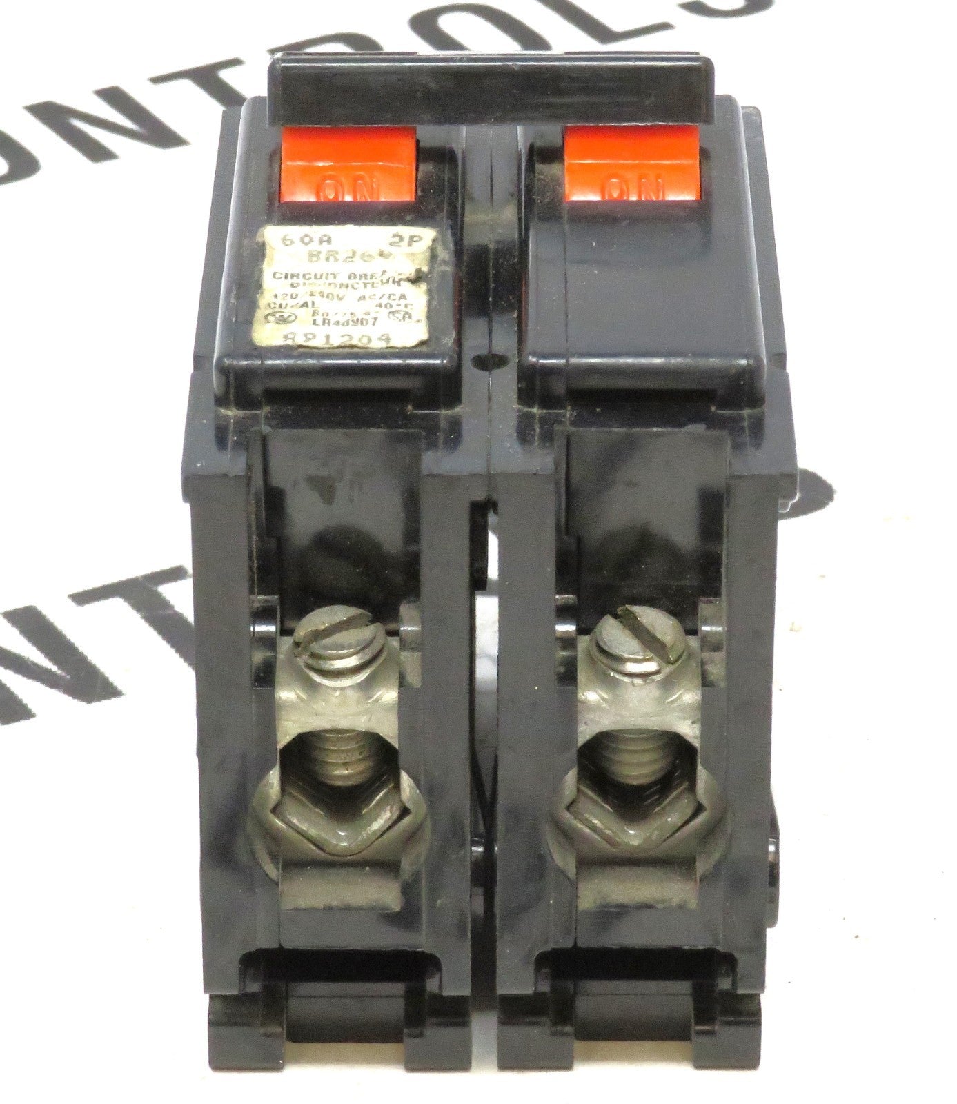 Eaton Westinghouse BR260 2-Pole 60A Circuit Breaker 120/240V Type BR 10kAIC3