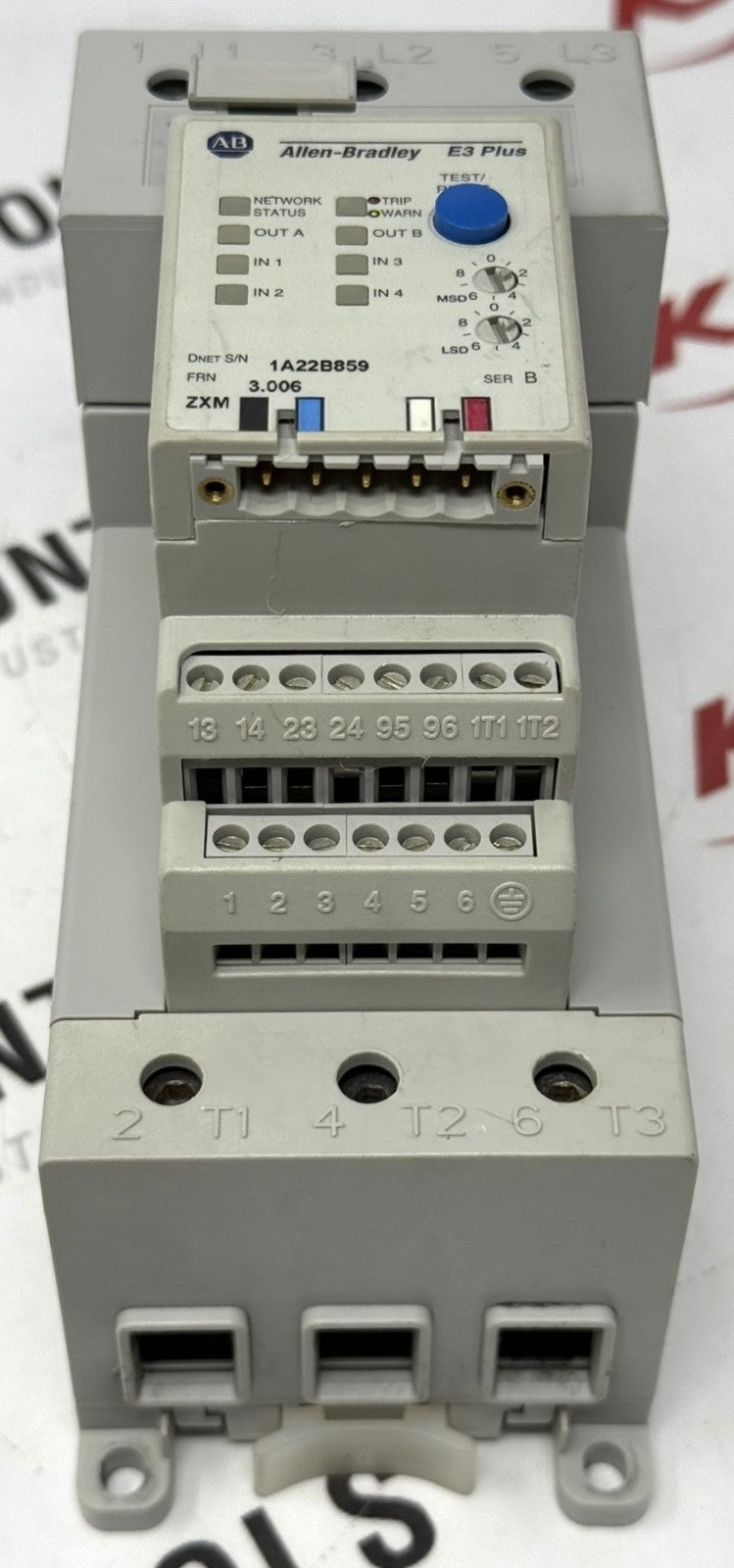 Allen-Bradley 193-EC2EE E3 Plus 18-90A Electronic Overload Relay w/ 193-ECPM31