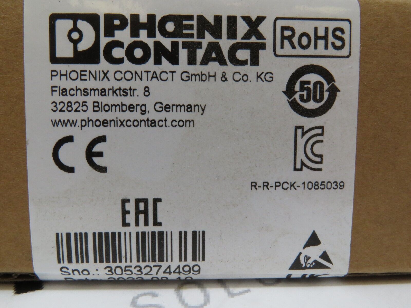 Phoenix Contact FL SWITCH 1005N Ethernet Switch, 5-Port, 10/100 Mbps, 24VDC/AC