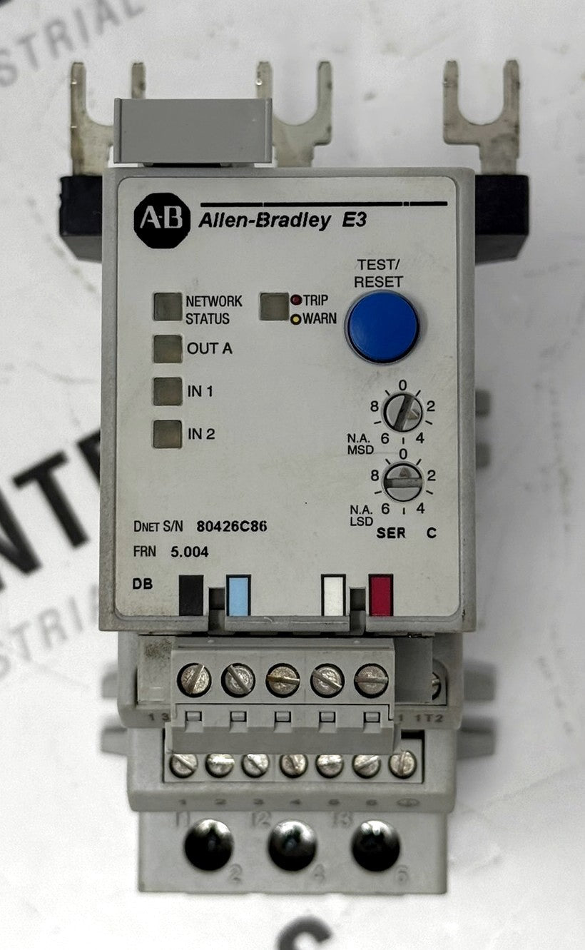 Allen-Bradley 592-EC1PC E3 Overload Relay 0.4-2A0